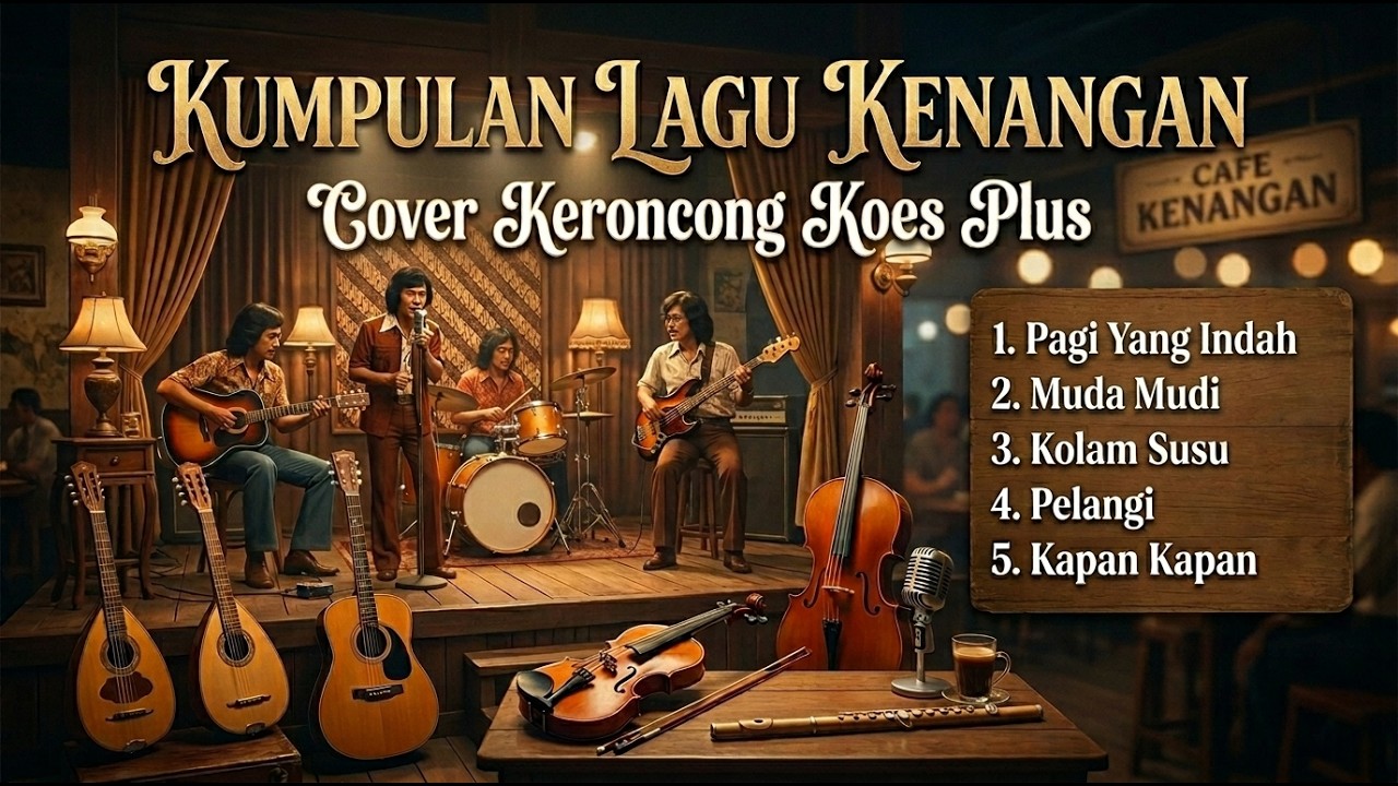 Kumpulan Lagu Koes Plus Cover Keroncong Paling Enak Didengar Saat Santai