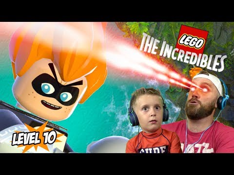 Lego The Incredibles Gameplay Part 10: Syndrome's Lair!