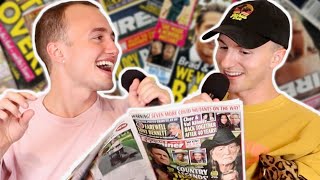 Reading Trashy Celebrity Tabloids | THE BRO SHOW PODCAST