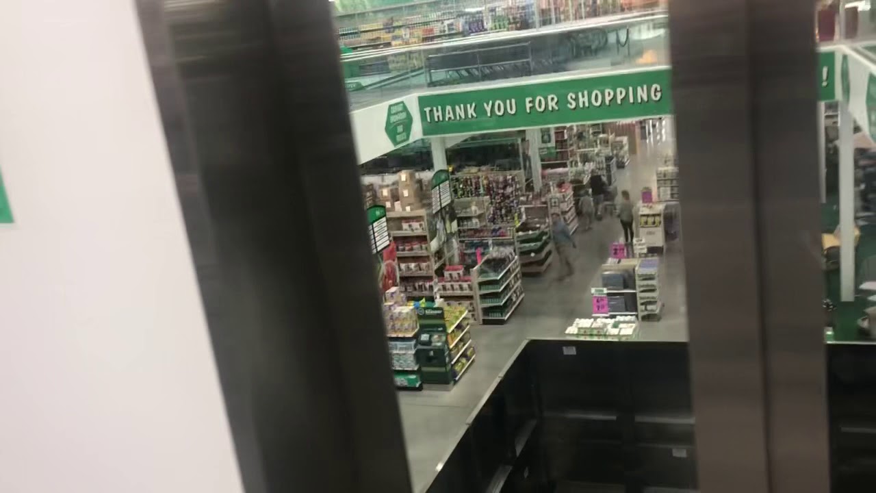 AWESOME MEI Glass Hydraulic Elevator Menards Vernon Hills IL YouTube