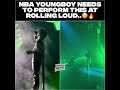 NBA YoungBoy Needs to Perform This at Rolling Loud 😳🔥!