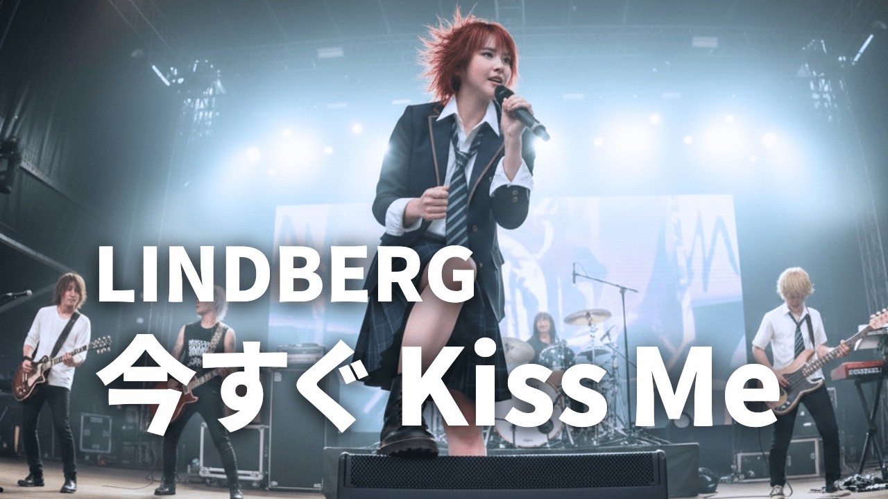 今すぐ Kiss Me - LINDBERG（放課後女子が爽やかハードロックアレンジでカバー）#リンドバーグ