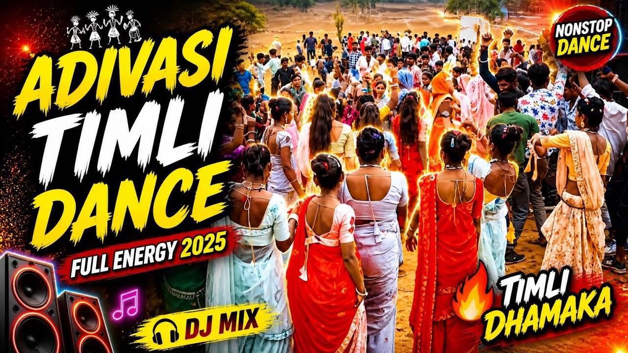 Beautiful 😍 Adivasi Shaadi Timli Dance 💃 Timli Dance Video 2024 #timli ...