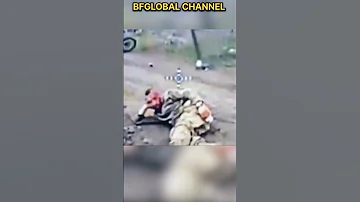 جندي روسي يستلقي على الأرض وينتظر الدرون Ukraine Russia Saudiarabia السعودية العراق الجزائر 
