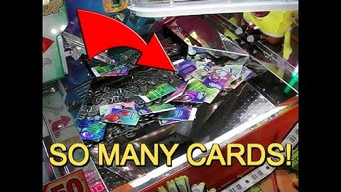 SO MANY CARDS!!! Spongebob Coin Pusher!!