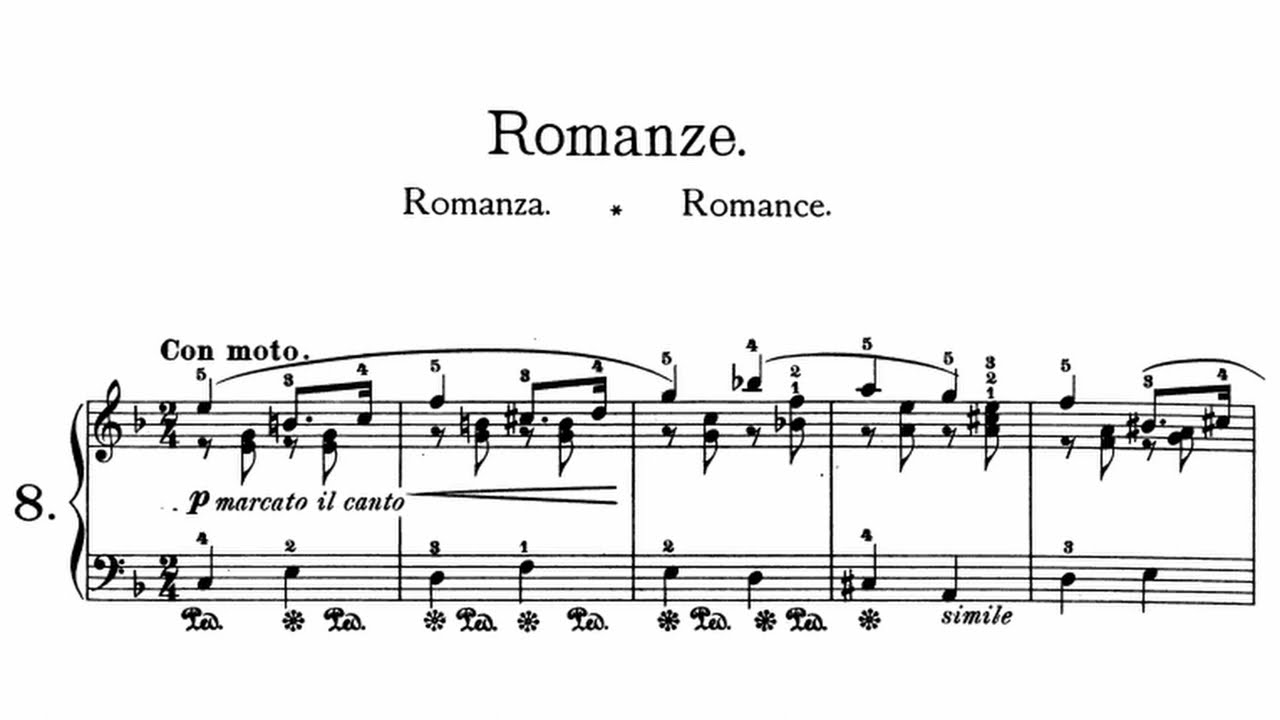 Gurlitt - Romanze Op. 172, No. 8