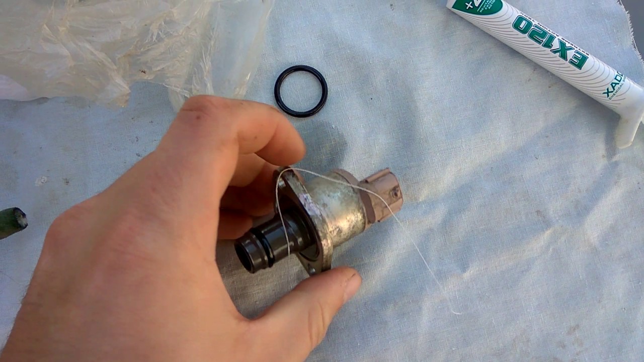 Полировка регулятора давления топлива DENSO