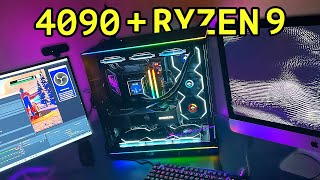 BUILDING MY FIRST GAMING/STREAMING PC! - USING AMD, NVIDIA, ROG + LIAN LI - PC build