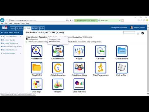 How to Log Into Club Database 2020