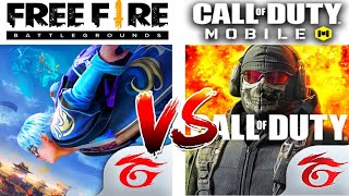 FREE FIRE VS CALL OF DUTY MOBILE | FF VS CODM | 2021 | FULL COMPARISON || FREE FIRE | CODM | screenshot 2