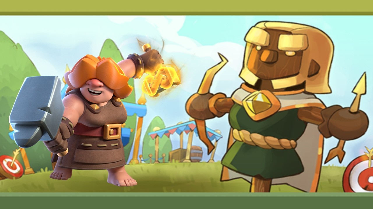 鏡像帶上只靠上了Buff的勇者神箭能獲勝嗎？！｜ClashRoyale  皇室戰爭 #xiake #勇者