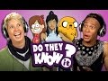 DO ADULTS KNOW MODERN CARTOONS? (REACT: Do They Know It?)