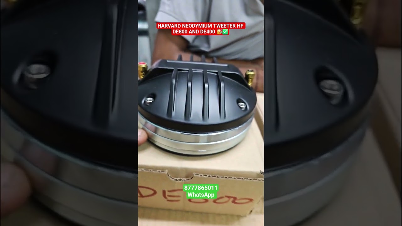 HARVARD NEODYMIUM TWEETER HF DE800 AND DE400 