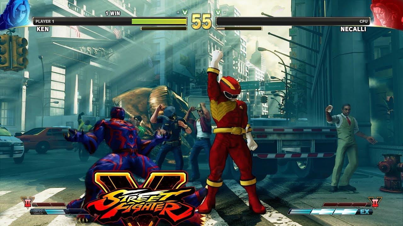Street Fighter V AE Ken vs Necalli PC Mod