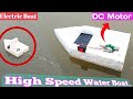 High Speed Water Boat. Thermocol electric boat. Diy Single Motor RC Boat.