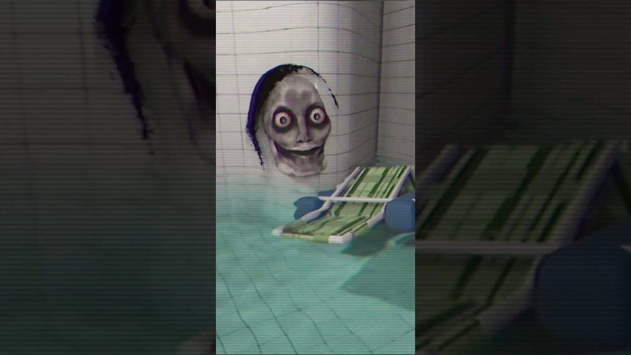 Poolrooms is... unsafe... #horror #jumpscare #shorts