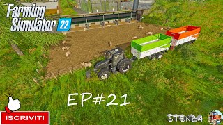 Farming Simulator 22 EP21 PORCILE CON TANTI MAIALINI  Map New Lands sten84