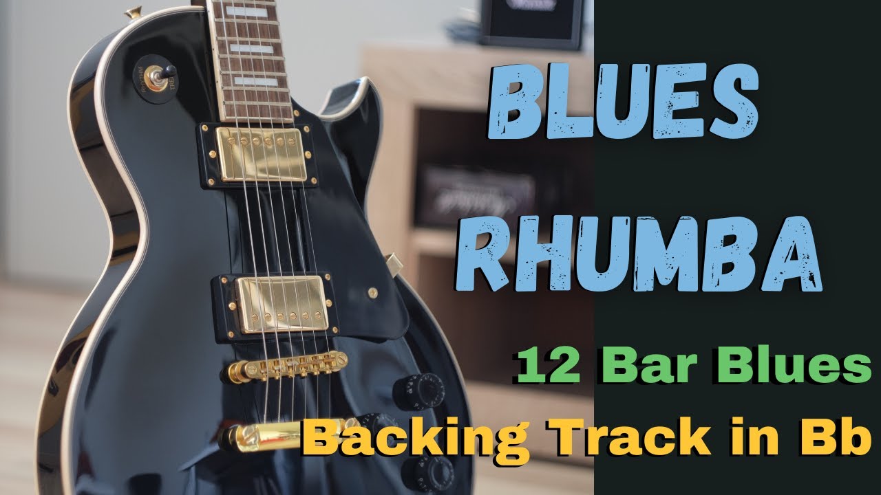 Blues Rhumba Backing Track in Bb - in the style of Albert King!