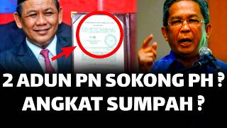 2 ADUN BERSATU SOKONG AMINUDIN ? MB SELESAI ANGKAT SUMPAH ?