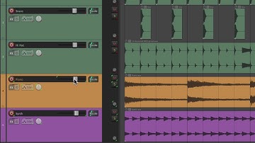 This is REAPER 6 - Track Grouping (10/15)