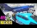 HACKERS EN GTA V ONLINE #45 - CAZA Y TANQUE EN EL GARAJE, TUNEADOS Y MÁS - MODS GTA 5