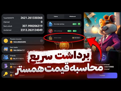 محاسبه قیمت همستر تعداد توکن همه مشخص شد سرنوشت بن شدگان