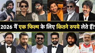 31 South Indian Actors Salary 2026 | Highest Paid South Actors | South Indian Actors Per Movie Fees