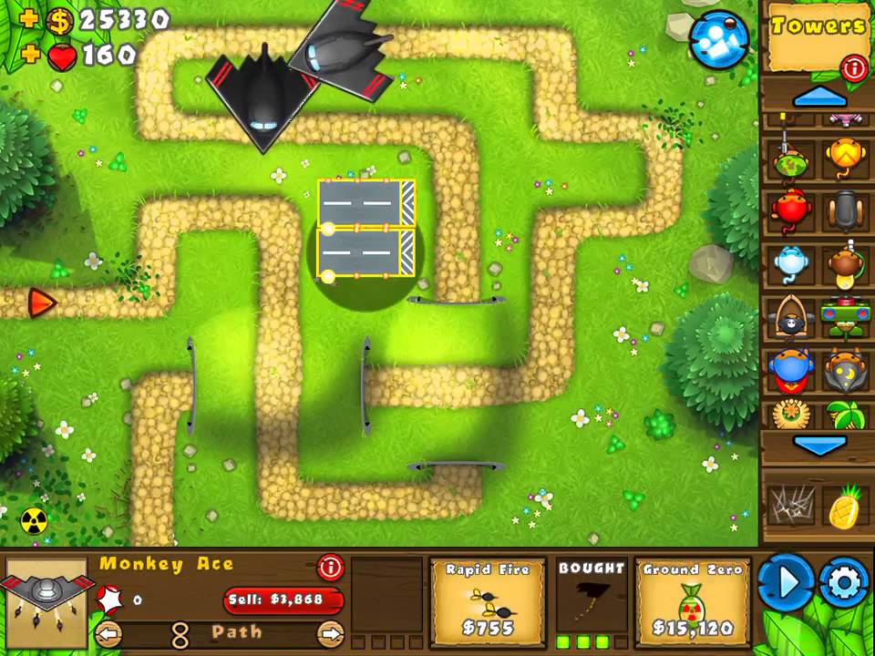 Moab Madness defeated easy! (Bloons tower defense 5) YouTube