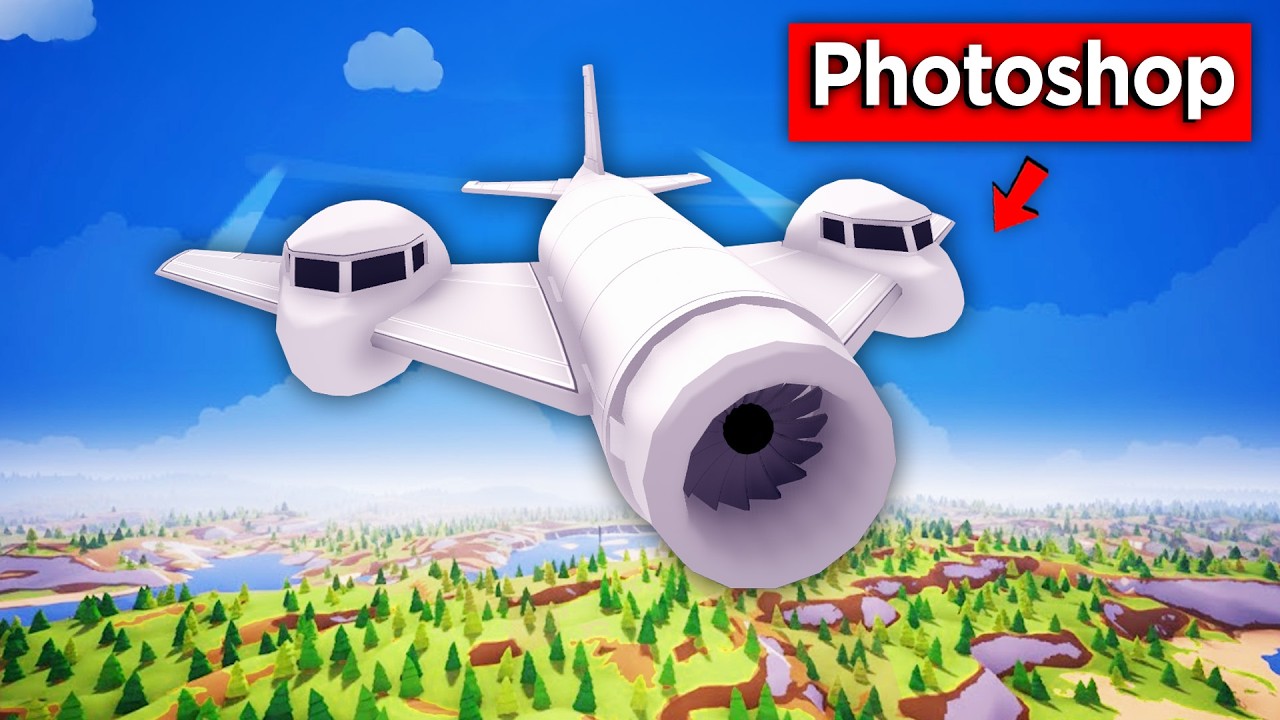 J'ai refais des Avions Photoshopés en VRAI (pour voir si ça vole)