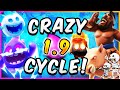 1.9 ELIXIR! CHEAPEST HOG CYCLE DECK in CLASH ROYALE!