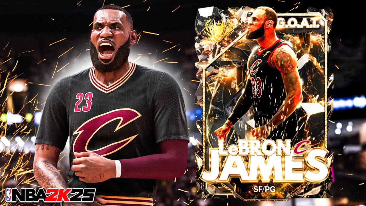 BEST PG IN THE GAME? GOAT LEBRON JAMES GAMEPLAY! NBA 2K25 MYTEAM