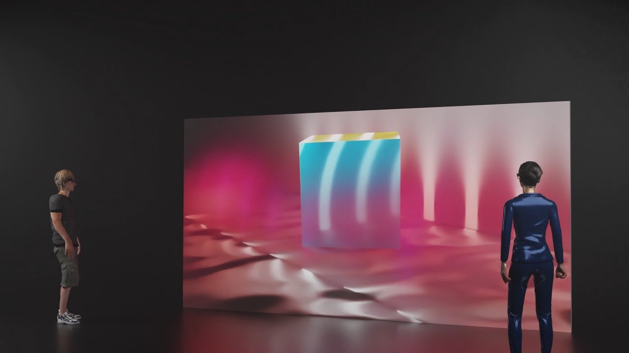 The identSystem as multiuser 3D system for VR content.