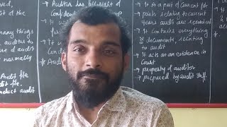 Auditing - Audit working papers, Audit notebook and Vouching - Lecture 4