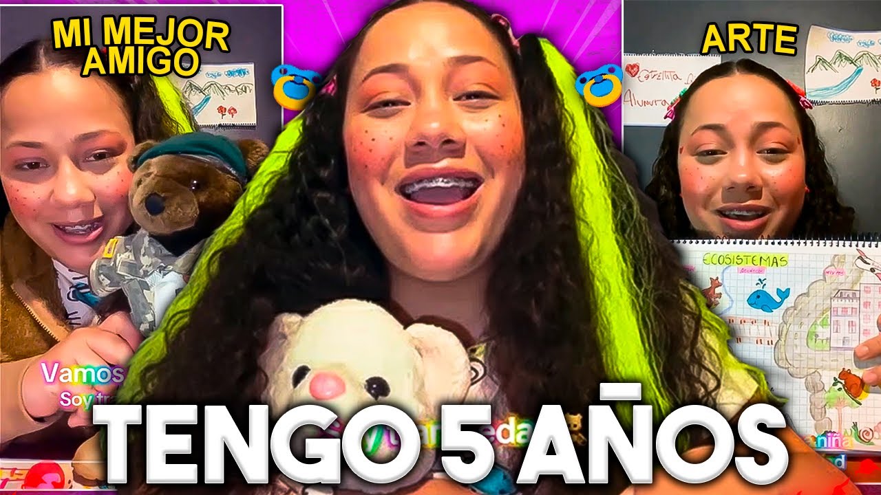 Tiktoker TRANS EDAD Cree Que Tiene 5 AÑOS *mucho cringe*