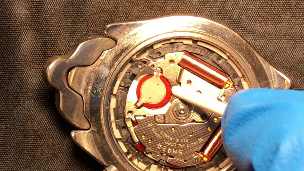 SEIKO KINETIC REPAIR (22 year old watch!) - YouTube