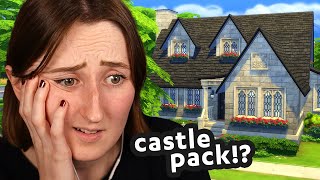 i tried building a *normal house* with the new castle pack