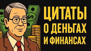 Цитаты известных людей о Деньгах💰💸