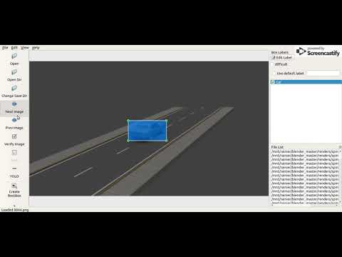 Automated Bounding box generation of a Camero 3D car Model using Blender Python API