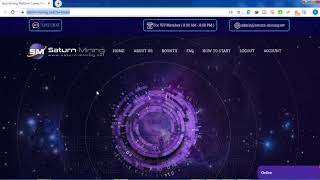 موقع saturn-miningاستثمار الدولار +(bounty)