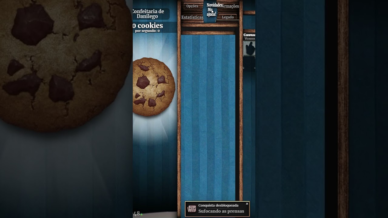 Estratégia do F5 no Cookie Clicker da Steam! #shorts 