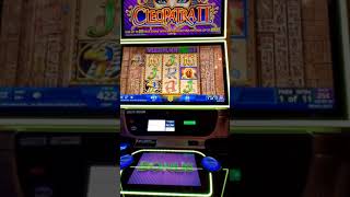 HIGH STAKES CLEOPATRA 2 FREE SPIN BONUS #new #slot #lilslotty screenshot 4