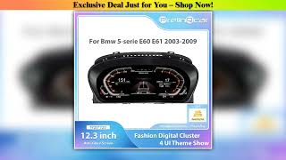 12 3 Digitale — Best Seller (2025): 12.3 ''Digitale Dashboard For BMW 5 Series E60 E61