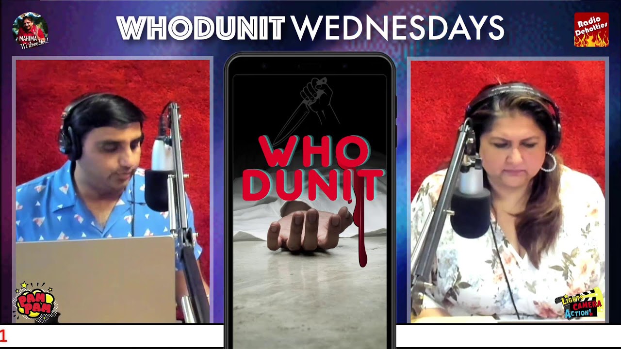 #WhodunitWednesday on the #pampam show 5/1/2024