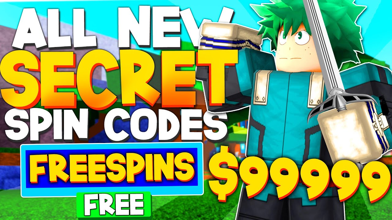 ALL 6 NEW *SECRET FREE SPINS* CODES in MY HERO MANIA! (My Hero