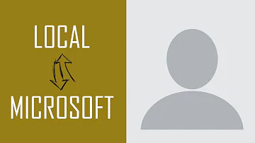 Como mudar de conta local para conta da Microsoft no Windows 10?