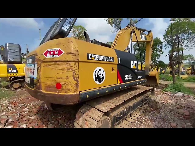 Used Caterpillar Cat 320D Hydraulic Crawler Excavator 32 Ton class=