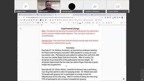 Bias & Sample Size in Experimental Design