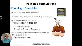 05 Pesticide Formulations Grower Pesticide Safety Course Manual