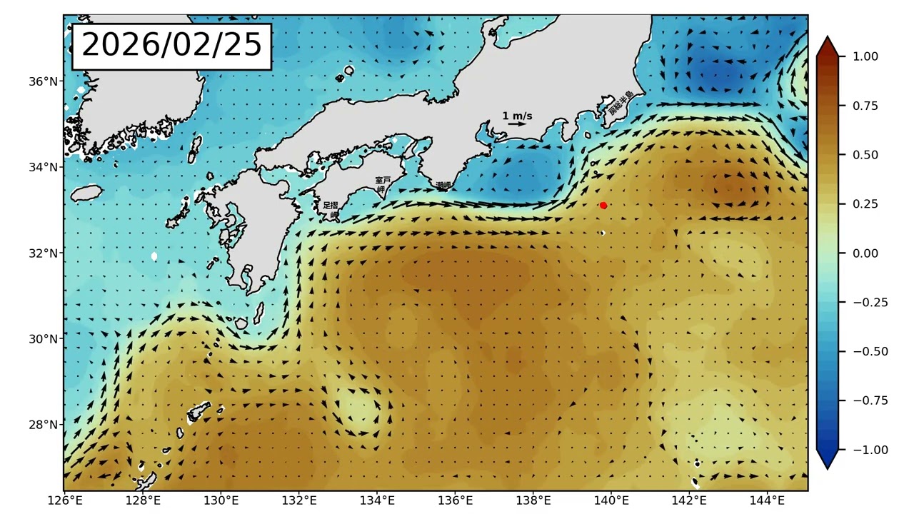 2026年3月20日までの黒潮「長期」予測(2026年1月21日発表) – 黒潮親潮