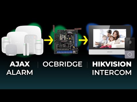 Ajax Alarm Straight Into Hikvision Intercom System? Ajax ocBridge in Action! Demo & Setup